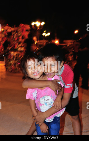 Plaza de Armas in IQUITOS. Abteilung von Loreto. Peru Stockfoto