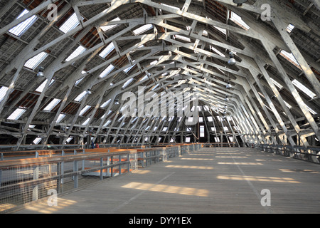 3 Slip wurde Europas größte Breite Span Holzkonstruktion gebaut im Jahre 1838 (The Big Space) in The Historic Dockyard, Chatham, Kent UK Stockfoto