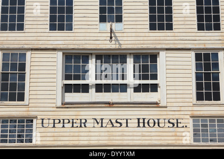 Die Stenge Haus im Historic Dockyard, Chatham, Kent ME4 4TE, England Stockfoto