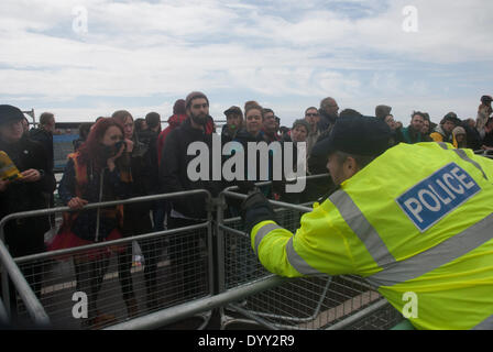 Brighton, UK. 27. April 2014.  Bildnachweis: Peter Manning/Alamy Live-Nachrichten Stockfoto