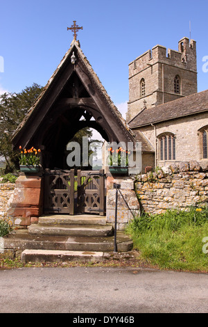 Alten Radnor Powys, Wales St.-Stephans Kirche Stockfoto