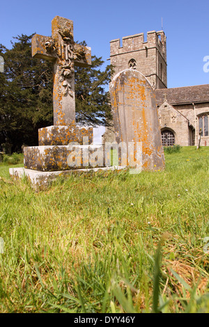 Alten Radnor Powys, Wales St.-Stephans Kirche Stockfoto