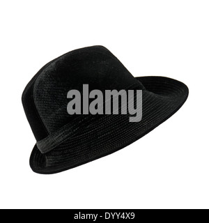 Philip Treacy (London) Damen Schwarz Trilby Hut Stockfoto