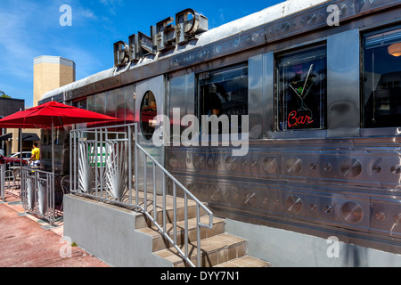 Klassischen American Diner, South Beach, Miami, Florida, USA Stockfoto