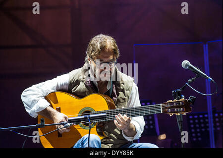 Turin, Italien. 27. April 2014. Torino Jazz Festival 27. April 2014 - Al Di Meola Playng Beatles und vieles mehr - Al Di Meola Credit: wirklich einfach Star/Alamy Live-Nachrichten Stockfoto