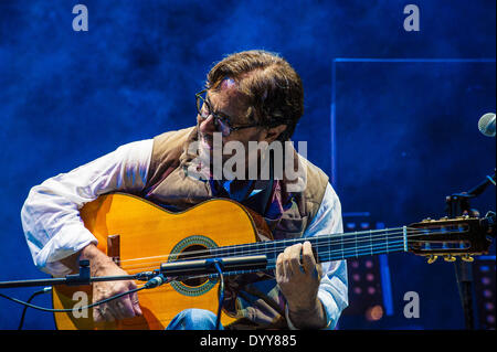 Turin, Italien. 27. April 2014. Torino Jazz Festival 27. April 2014 - Al Di Meola Playng Beatles und mehr - Al Di Meola Kredit: wirklich einfach Star/Alamy Live-Nachrichten Stockfoto