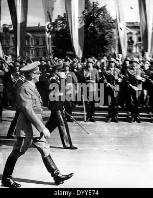 Adolf Hitler und Paul von Jugoslawien, 1939 Stockfoto