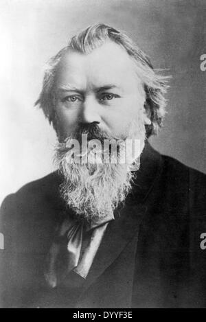 Johannes Brahms Stockfoto