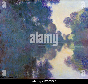 Claude Monet am seine-Ufer, in der Nähe von Giverny 2 Stockfoto