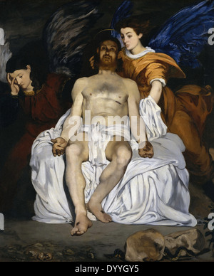 Édouard Manet toten Christus mit Engeln Stockfoto