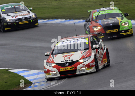 Matt Neal (GBR) Honda Yuasa Racing Team Honda Civic Tourer Stockfoto