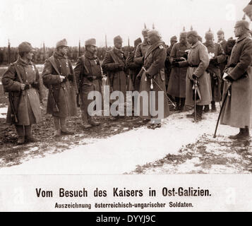 Wilhelm II in Ost-Galizien, 1915 Stockfoto