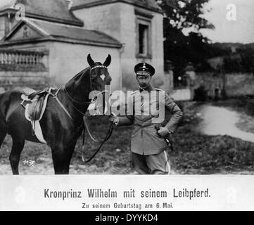 Kronprinz Wilhelm von Preußen, 1916 Stockfoto