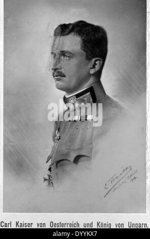 Charles I., Kaiser von Österreich, 1916 Stockfoto