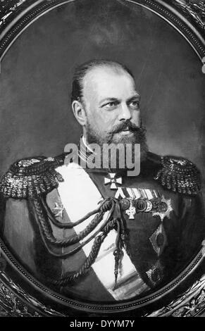 Alexander III. Romanow Stockfoto