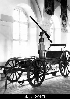 Ballon-Gun im Zeughaus in Berlin, 1870/71 Stockfoto