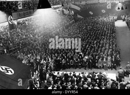 Wahlveranstaltung NSDAP, 1933 Stockfoto