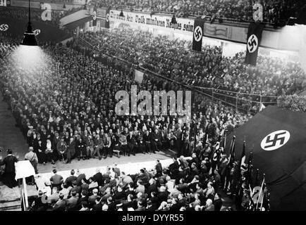 Wahlveranstaltung NSDAP, 1933 Stockfoto
