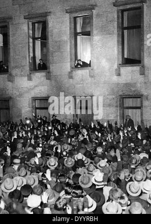 Fackelzug in Berlin 30.01.1933 Stockfoto