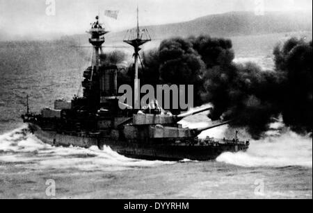 HMS Royal Sovereign anzugreifen, 1916 Stockfoto