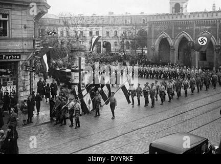 Militärparade auf dem Tag von Potsdam, 1933 Stockfoto