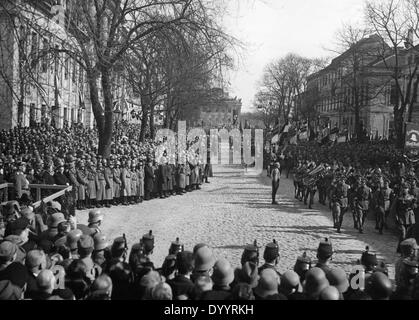 Militärparade auf dem Tag von Potsdam, 1933 Stockfoto