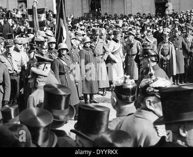 Militärische parade auf dem "Tag von Potsdam", 1933 Stockfoto