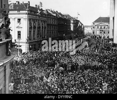 Militärparade auf dem Tag von Potsdam, 1933 Stockfoto