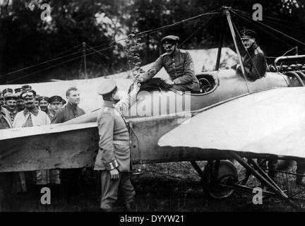 Deutschen Piloten im ersten Weltkrieg, 1914 Stockfoto