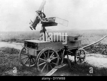 Deutsche Anti-Aircraft Kriegsführung, 1917 Stockfoto