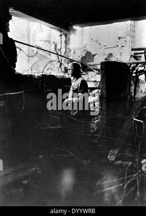 Kämpfe in der Stadt von Stalingrad, 1942 Stockfoto