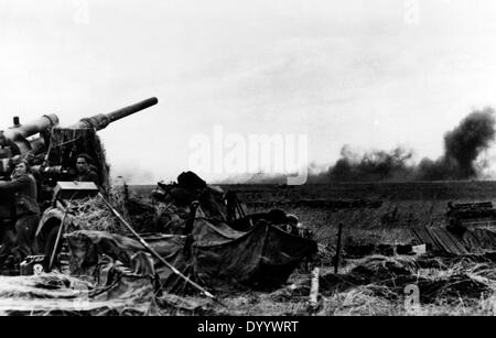 Deutsche Soldaten an der Ostfront, 1943 Stockfoto