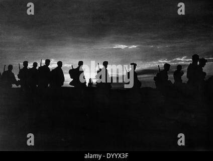 Deutsche Soldaten an der Ostfront, 1941 Stockfoto