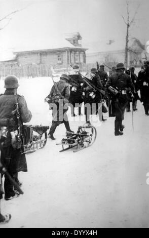 Deutscher Angriff auf Klin, 1941 Stockfoto