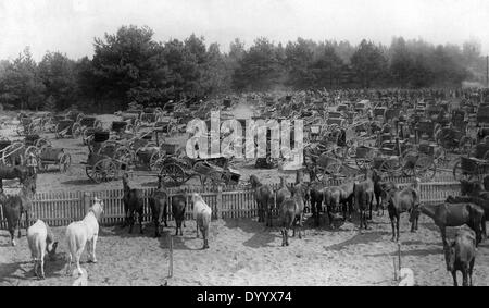 Deutsche Sammelstelle für die Beute des Krieges 1914 Stockfoto