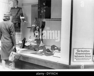 Ein Shop im Warthegau, 1941 Stockfoto