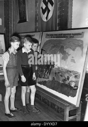 Bevölkerung von der sogenannten "Reichsgau Wartheland" von deutschen Siedlern Stockfoto