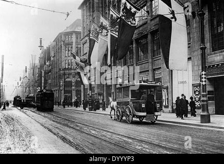 Der Geburtstag des Kaisers in Berlin, 1915 Stockfoto