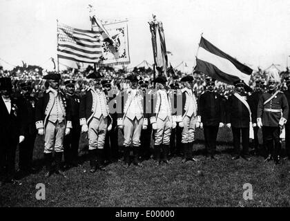 Frühling-Parade in Berlin, 1910 Stockfoto