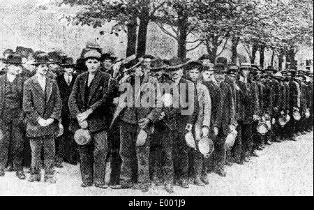 Antideutsche Propaganda der Alliierten Streitkräfte, 1914/15 Stockfoto