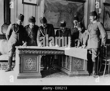Türkische Generäle in Worls Krieg ich, 1914 Stockfoto