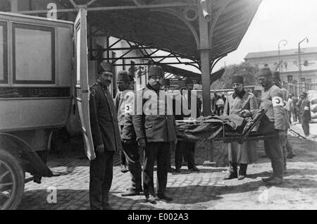 Der Rote Halbmond in Istanbul, 1915 Stockfoto