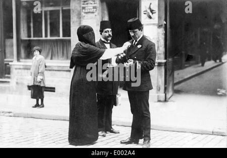 Krieg-Tierschutz in der Türkei, 1915 Stockfoto