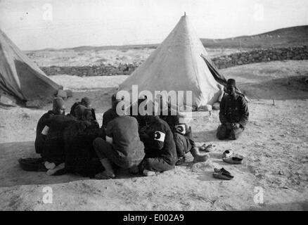 Türkische medizinische Ordonnanzen, 1916 Stockfoto