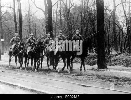 WWI deutschen Kavallerie in Deutsch Ostafrika im ersten Weltkrieg