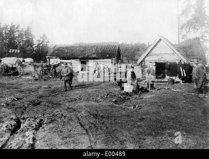 Deutsche Besetzung von Saaremaa, 1917 Stockfoto