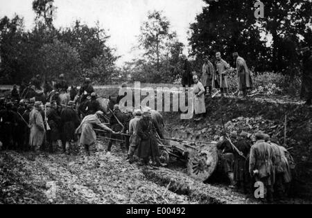 Österreichischen Truppen an der Ostfront, 1914 Stockfoto
