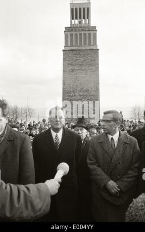 Gipfeltreffen zwischen Willy Brandt und Willi Stoph, 1970 Stockfoto