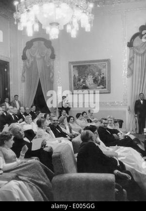 Konrad Adenauer in Teheran, 1957 Stockfoto