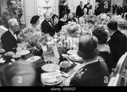 Konrad Adenauer in Teheran, 1957 Stockfoto